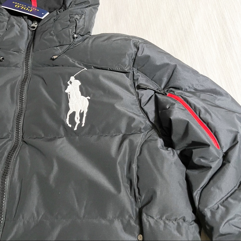 Polo Ralph Lauren Big Pony Hooded Down Puffer Jacket - Picture 5 of 16